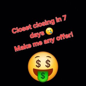 Closet Closing Sale